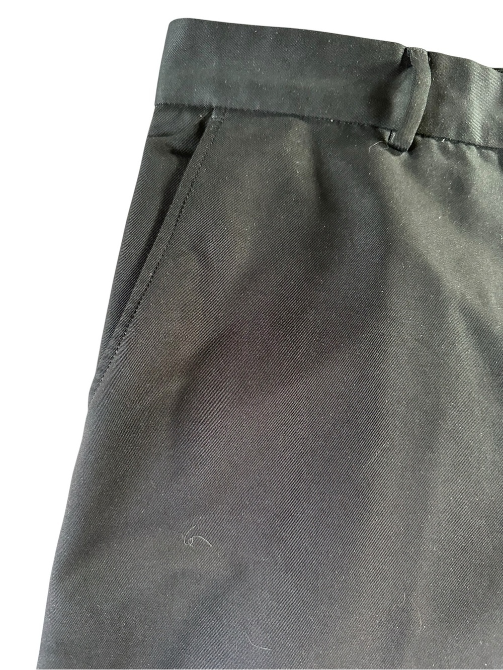 Greg Norman Collection Tasso Elba Black Flat-Front Performance Shorts 40 - Picture 4 of 12